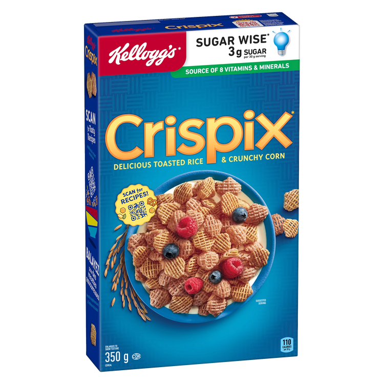 Crispix Cereal Box