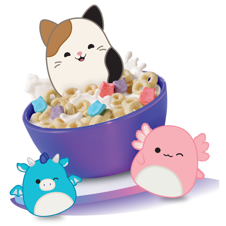 Bowl of Kellogg&#39;s Squishmallow