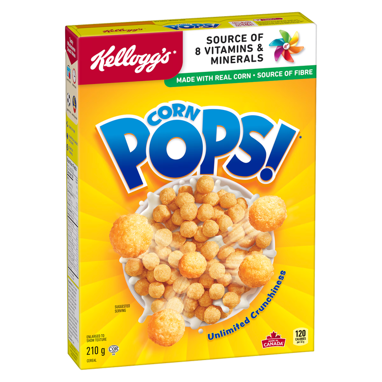Corn Pops Cereal Box