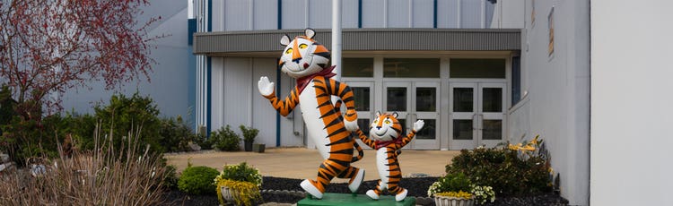 Tony the Tiger statue
