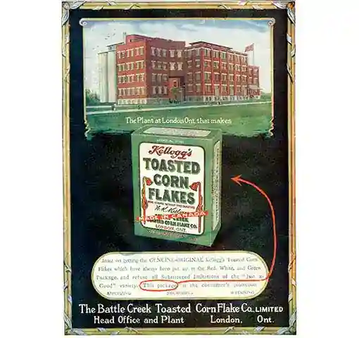 Kellogg's opens plant in London, Ontario, Canada