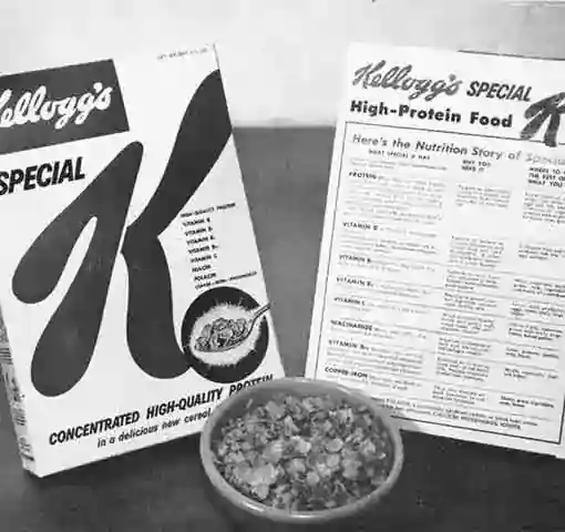 Special K was introduced.