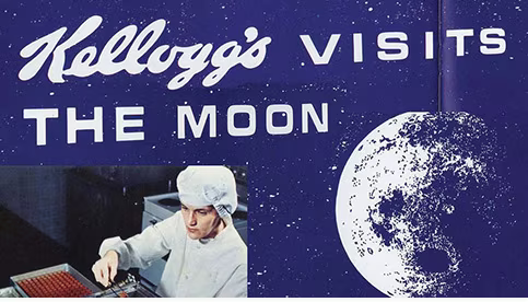 Kellogg's visits the moon